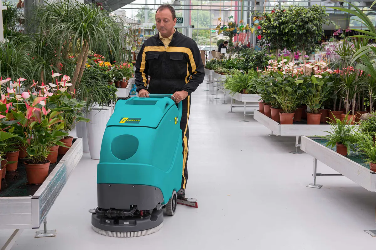 Kampanje! Eureka gulvvaskemaskin E50 AGM